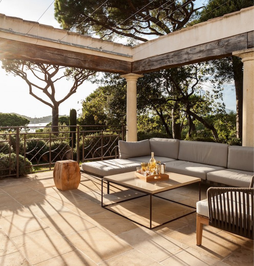 Cote D'Azur | Main terrace | Interior Designers